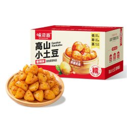 味滋源 高山小土豆卤味迷你高原零食香麻辣烧烤土豆块薯球大袋蔬菜水煮