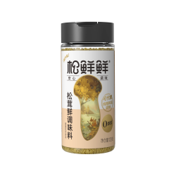 松鲜鲜 松茸鲜调味料代替盐鸡精煲汤炒菜调料松茸粉炖汤调味品125g/瓶