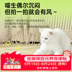追语 猫玩具扑腾鸟逗猫棒自嗨解闷仿真自动小鸟啾消耗体力小猫宠物用品