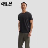 Jack Wolfskin JackWolfskin狼爪26新款男士短袖速干T恤衫户外氧气上衣A66083