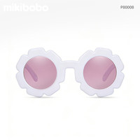 mikibobo 儿童偏光太阳镜 0-3岁儿童专用 防晒UV400男童女童 宝宝墨镜 P80009甜心系列-粉色