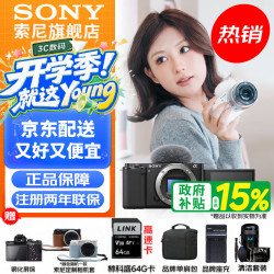 索尼 ZV-E10 APS-C画幅 微单相机 黑色 单机身