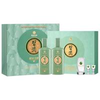 习酒 醇钻礼盒 53度酱香型白酒 500ml*2瓶