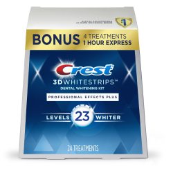 Crest 3D专业美白牙贴 成人牙齿美白套装 去牙黄 24片盒