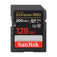 SanDisk 闪迪 安全数字存储卡 SDSDXXD-128G-GN4IN 与数码相机兼 128GB 读速200兆字节/秒 写速90兆字节/秒 防高温