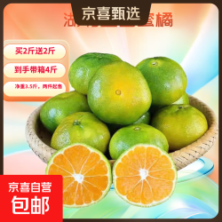 京喜加 云南蜜桔 青皮橘子 单果55mm+ 8斤