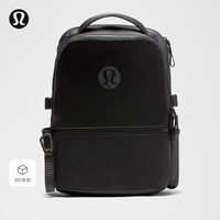 lululemon New Crew 背包 拒水 黑/石墨灰 O/S
