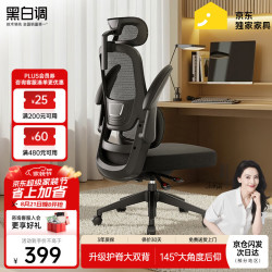 黑白调 P1 人体工学电脑椅 标准版