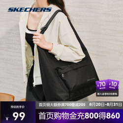 斯凯奇 L124U140 单肩手提三角包 运动托特包