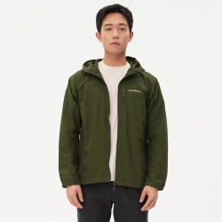 mont·bell 户外春夏男款速干衣轻便舒适透气连帽外套 1103320 DGN XL