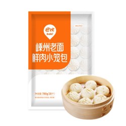 巴比 嵊州鲜肉老面小笼包780g*30个