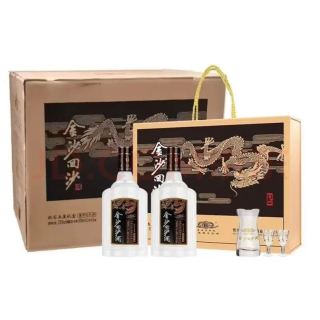 金沙 钻石五星 酱香型白酒 53度 500mL 6瓶 礼盒装整箱