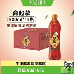 康师傅 传世清饮 酸梅汤500ml*15