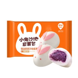 巴比 卡通小兔紫薯包300g*6只