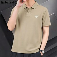 Timberland 纯棉POLO衫男装夏季新款户外半袖男士短袖T恤衫