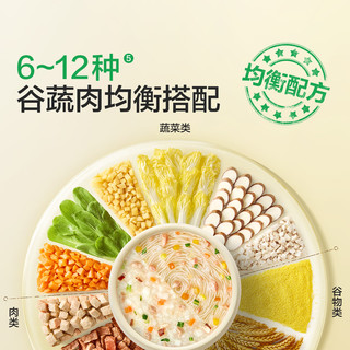 宝宝馋了 婴幼儿配方粥面 8月+ 尝鲜装 辅食