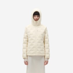 蕉内 氢气502Air女士连帽拼色轻薄羽绒服防风防水防静电秋冬外套
