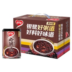 银鹭 八宝粥好粥道黑米粥即食粥速食粥礼盒早餐粥休闲食品280g*12