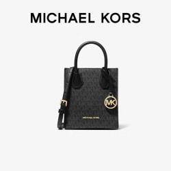 MICHAEL KORS MERCER系列 迷你托特包 黑色