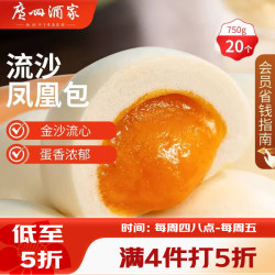 广州酒家 流沙凤凰包750g 20个