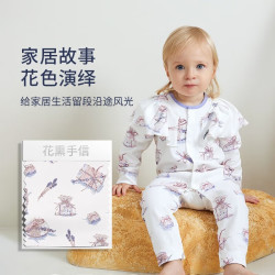 DOMIAMIA 爬服连体衣春夏宝宝家居空调房长袖设计款