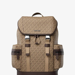 MICHAEL KORS 徽标印花帆布双肩包 三色可选