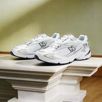 new balance NB 725系列运动鞋老爹鞋复古男鞋灰色复古女鞋休闲鞋子 银色/白色 ML725B-D 42 （脚长26.5cm）