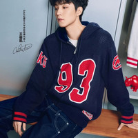 ecko/红犀牛队长开衫26新款男女同款连帽棉针织衫