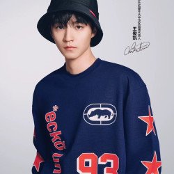 星星系列ecko/红犀牛26早秋新男女竹节棉长袖T恤衫