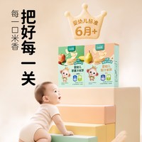 天然世家 婴儿水果味米饼 婴幼儿辅食磨牙棒