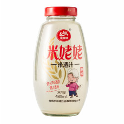 米姥姥 糯米酒汁 480ml 瓶装