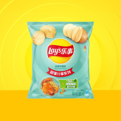 乐事 马铃薯片 金黄炒蟹味 135g