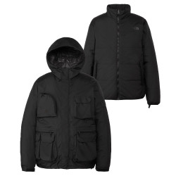 The North Face 北面夹克,Ouros 野外实用三气候夹克,男式, 黑色