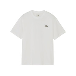 The North Face 北面短袖剪裁 T 恤短袖入口转移 T 恤中性成人, 白色
