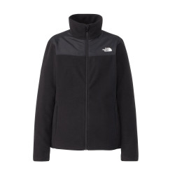 The North Face NLW72504 女式羊毛夹克,Mountain Versa 微型夹克,适合登山, 黑色