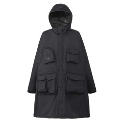 The North Face 北面 雨披 Uros 野外实用斗篷 男女通用 防水 透气 防水 露营, 黑色