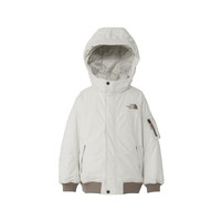 The North Face 北面绗缝夹克,儿童,冬季飞行员夹克,男女皆宜,防水,保暖,雪,户外, 白色沙丘
