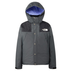 The North Face 北面 NP12333 男式 Mountain Raintex 夹克, 黑色/沥青灰