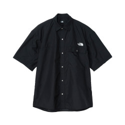 The North Face 北面短袖衬衫 S/S Nuptse 衬衫, 黑色