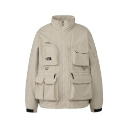 The North Face 北面 男式野外实用夹克, Fossil 象牙色