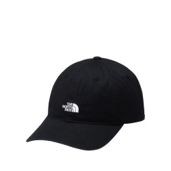 The North Face 北面 TNF 简约经典斜纹棉布帽,男女通用,成人, 黑色
