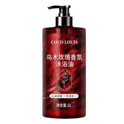 COCOLOUIS 乌木玫瑰 香氛沐浴露 2L 大瓶装 赠起泡浴球