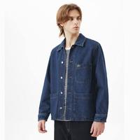LACOSTE 法国鳄鱼男装春夏复古格纹休闲衬衫
