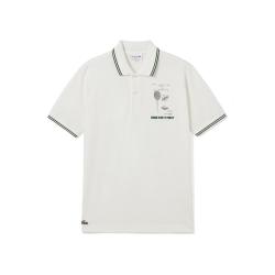 LACOSTE 【纯棉印花】男士短袖POLO衫