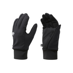 The North Face Windstopper Etip 手套,男女通用,羊毛,防风,兼容智能手机,触摸面板, 黑色