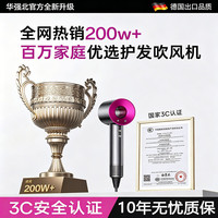 戴森德乐 高速负离子护发 玫红色 电吹风