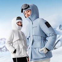 波司登 冰雪运动保暖 工装派克风 女士羽绒服