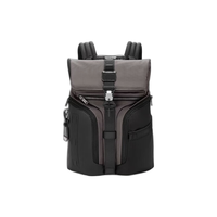TUMI/途明 Logistics 翻盖双肩包 炭黑色 大容量