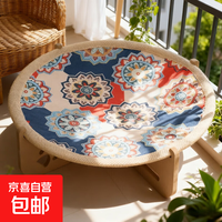 京喜 猫抓板猫窝一体耐磨耐抓功能猫窝猫抓板磨爪睡觉玩耍一站式解决 剑麻彩球款-大号