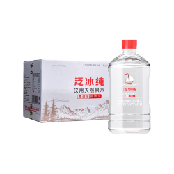 泛冰 纯天然泉水1L*8瓶  婴儿水饮用水整箱 泡奶粉辅食水